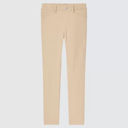 Uniqlo Ultra Stretch Pants (2021 Season) Kids Beige