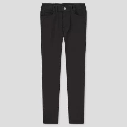 Uniqlo Ultra Stretch Slim Fit Pants (2021 Season) Kids Black