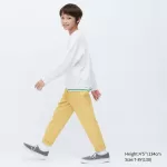 Uniqlo Ultra Stretch Tapered Pants Kids Yellow