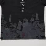 Uniqlo Ut Archive Naruto Printed Men’s Black T-Shirt