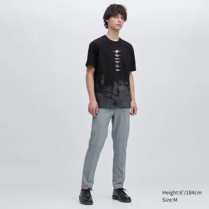 Uniqlo Ut Archive Naruto Printed Men’s Black T-Shirt