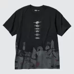 Uniqlo Ut Archive Naruto Printed Men’s Black T-Shirt