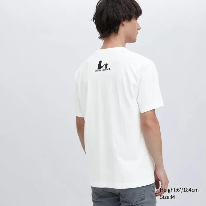 Uniqlo Ut Archive Naruto Printed Men’s White T-Shirt