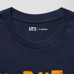 Uniqlo Ut Archive Naruto Printed T-shirt Men Navy Blue