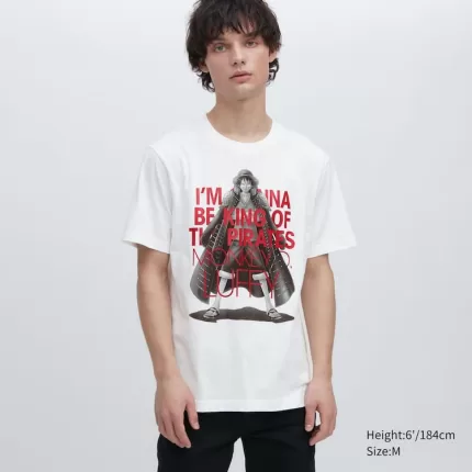 Uniqlo Ut Archive One Piece Printed Men’s White T-Shirt