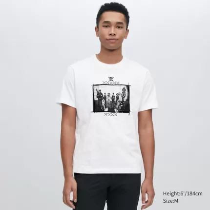 Uniqlo Ut Archive One Piece Printed Men’s White T-Shirt