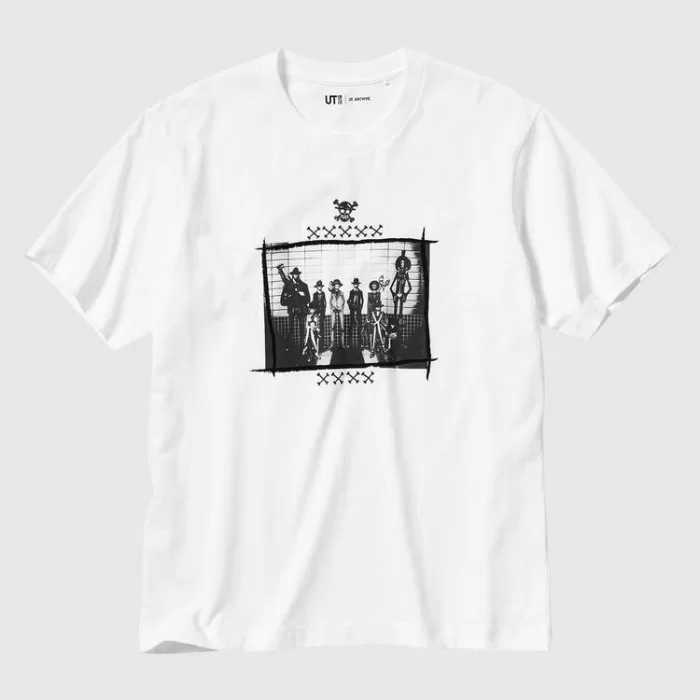 Uniqlo Ut Archive One Piece Printed Men’s White T-Shirt