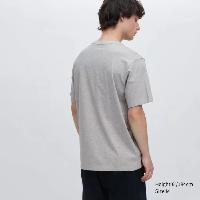 Uniqlo Ut Archive One Piece Printed T-shirt Men Grey