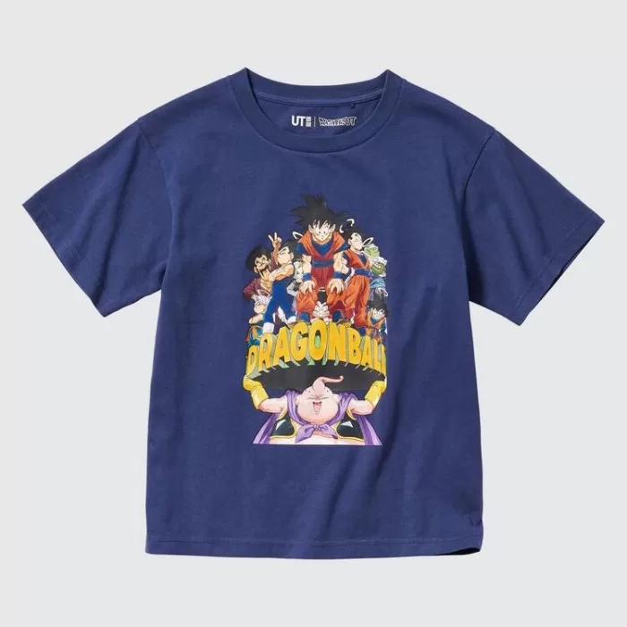 Uniqlo Ut Short Sleeve Dragon Ball T-Shirt Kids Blue