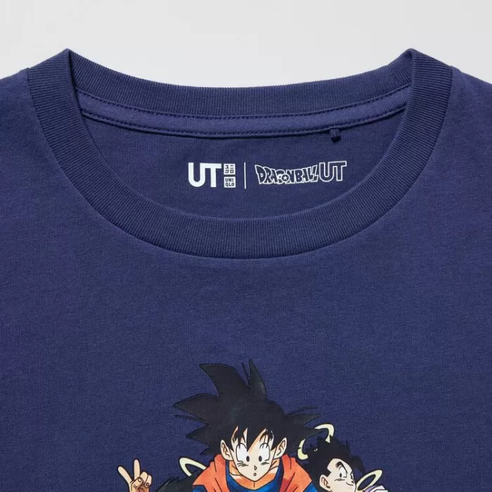 Uniqlo Ut Short Sleeve Dragon Ball T-Shirt Kids Blue