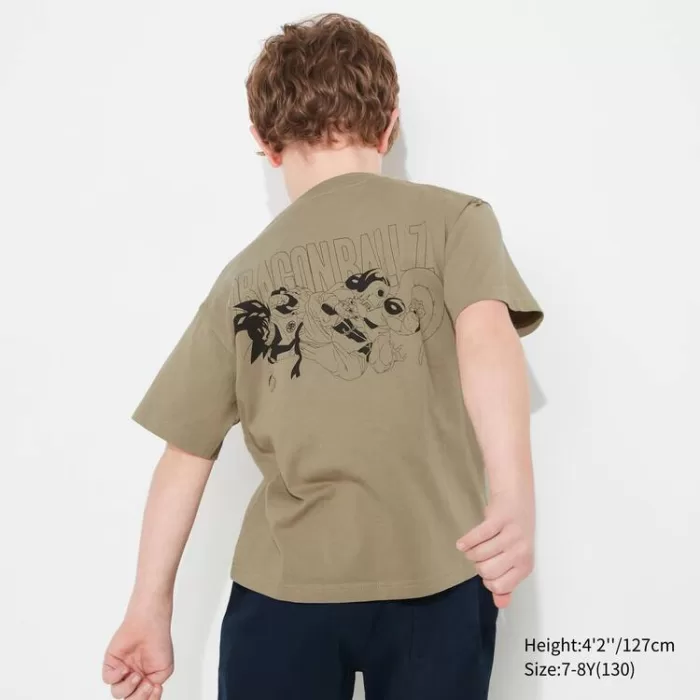 Uniqlo Ut Short Sleeve Dragon Ball T-shirt Kids Green