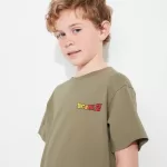 Uniqlo Ut Short Sleeve Dragon Ball T-shirt Kids Green