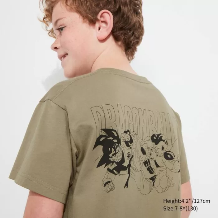 Uniqlo Ut Short Sleeve Dragon Ball T-shirt Kids Green