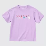 Uniqlo Utgp X Mfa Ut Printed T-shirt Kids Purple