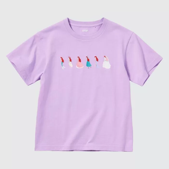 Uniqlo Utgp X Mfa Ut Printed T-shirt Kids Purple