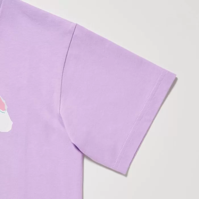 Uniqlo Utgp X Mfa Ut Printed T-shirt Kids Purple