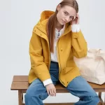 Uniqlo Utility Anorak Women Yellow