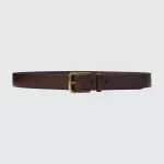 Uniqlo Vintage Style Women’s Belts Dark Brown