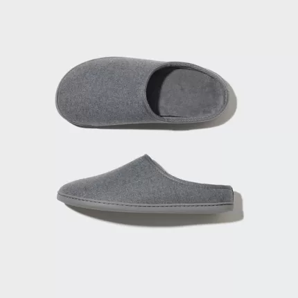 Uniqlo Washable Men’s Slippers Dark Grey