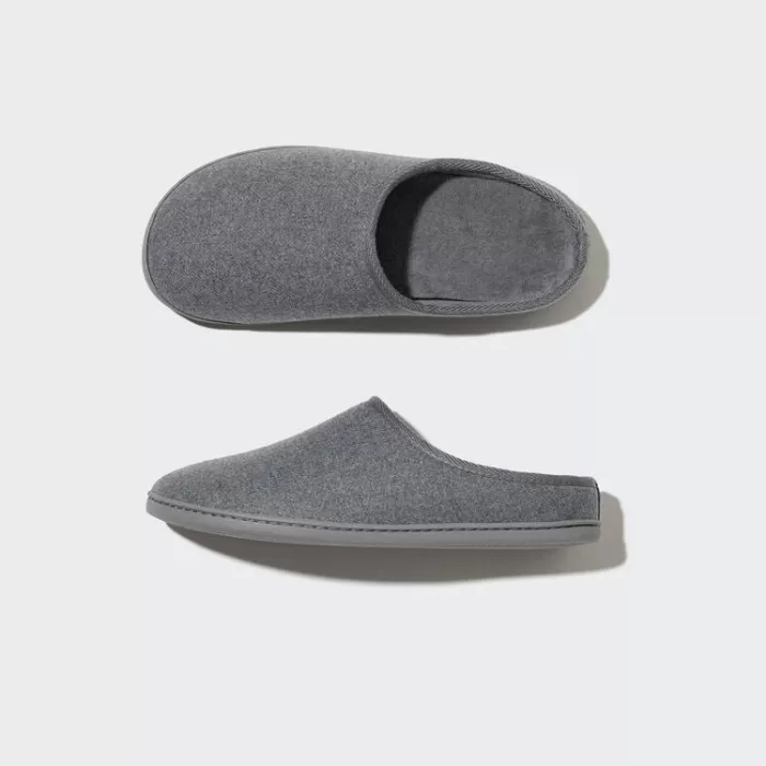 Uniqlo Washable Women’s Slippers Dark Grey