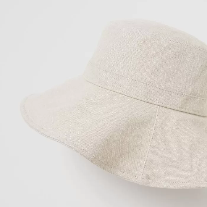 Uniqlo Wide Brim Hats Women Beige