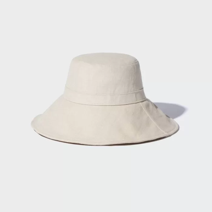 Uniqlo Wide Brim Hats Women Beige