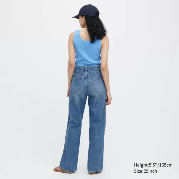 Uniqlo Women’s Baggy Jeans Blue