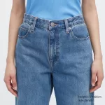 Uniqlo Women’s Baggy Jeans Blue