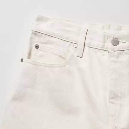 Uniqlo Women’s Baggy Jeans White