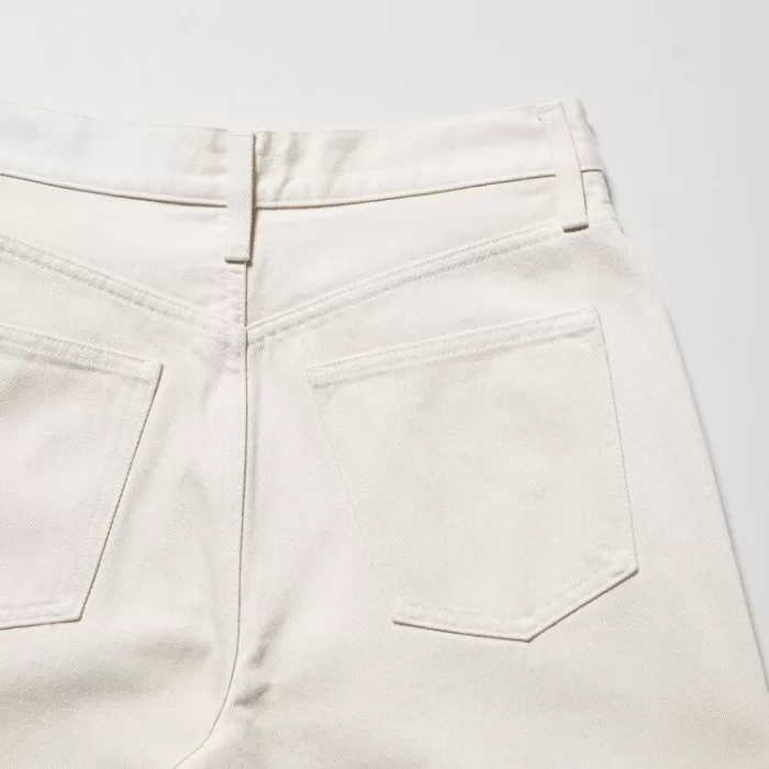 Uniqlo Women’s Baggy Jeans White