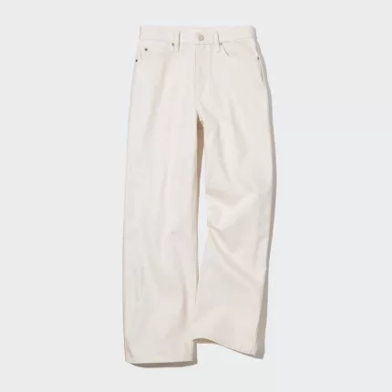 Uniqlo Women’s Baggy Jeans White