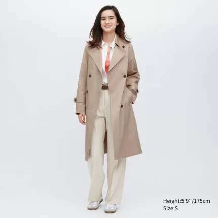 Uniqlo Women’s Beige Trench Coats