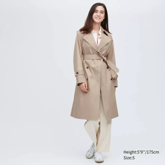 Uniqlo Women’s Beige Trench Coats