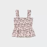 Uniqlo Women’s Cotton Sleeveless Blouses Pink