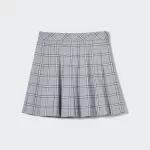 Uniqlo Women’s Pleated Mini Skirt Grey