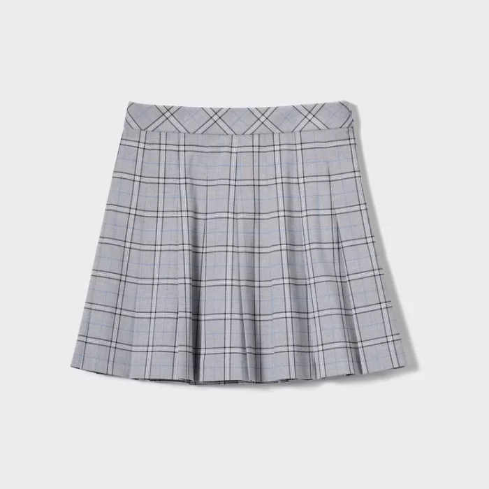 Uniqlo Women’s Pleated Mini Skirt Grey