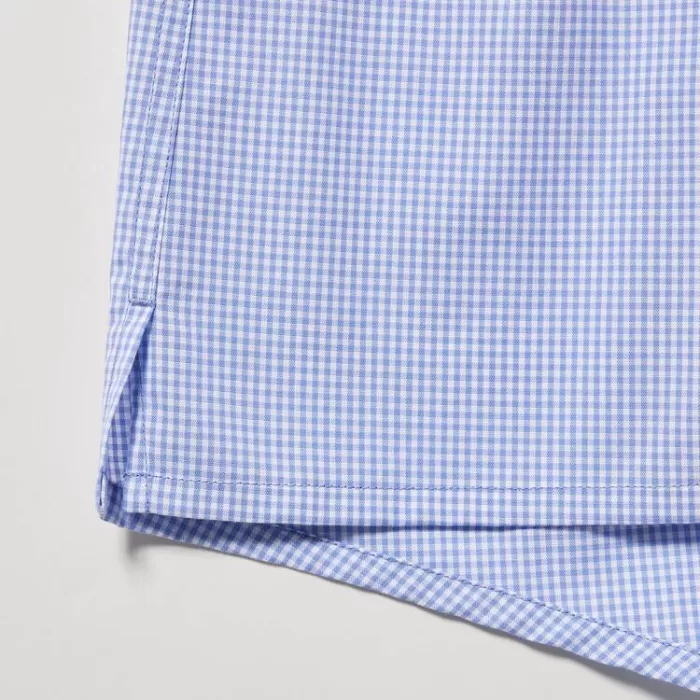 Uniqlo Woven Gingham Checked Boxer Men’s Underwear Blue