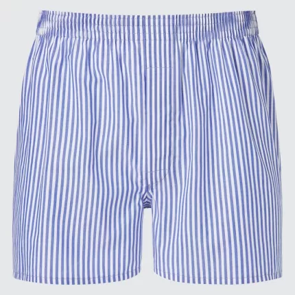 Uniqlo Woven London Striped Boxer Men’s Underwear Blue