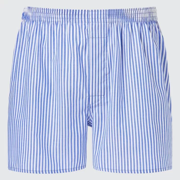 Uniqlo Woven Striped Boxer Men’s Underwear Blue