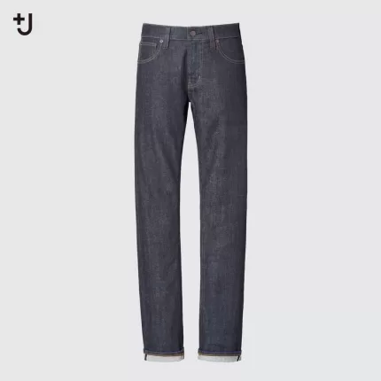 Uniqlo +j Selvedge Straight Leg Women’s Jeans Grey